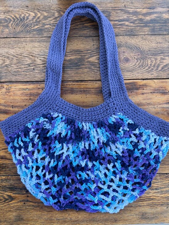 Handmade Handbags - Crochet Market Bag